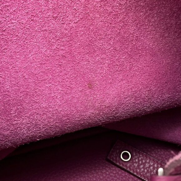 HERMES Picotin Lock Size GM Taurillon Clemence Rose Purple - Picture 3 of 14